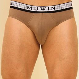 MUWIN Mid-Rise Cotton Modal Hipster Briefs MUGB103SMC-picture-21