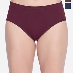 Bodycare Pack of 3 Assorted Cotton Hipster Briefs-picture-22