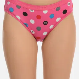 mod & shy Polka Dot Printed Low-Rise Antimicrobial Basic Briefs-picture-17