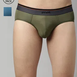 pivot Men Pack of 2 Assorted Briefs-5