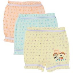 DYCA Kids Pack Of 3 Printed Assorted Boy Shorts Briefs-11
