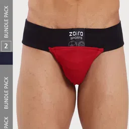 Zoiro Men Pack of 2 Mid-Rise Skin Friendly Briefs-picture-14