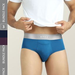 XYXX Men Pack of 2 Anti Microbial Basic Briefs-picture-12