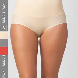 NOIRA Pack Of 3 Assorted Hipster Briefs 873_SGR_NO-picture-35