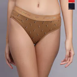 Nakshu Pack Of 3 Printed Anti Bacterial Cotton Basic Briefs-picture-5