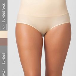 NOIRA Women Pack of 3 Assorted Seamless Hipster Briefs 873_SBrG_NO-picture-33