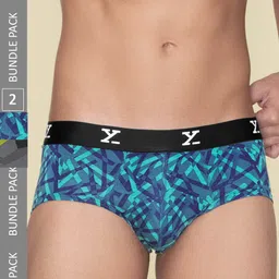 XYXX Men Pack of 2 Shuffle IntelliSoft Micro Modal Printed Briefs XYBRF2PCKN716-image-29
