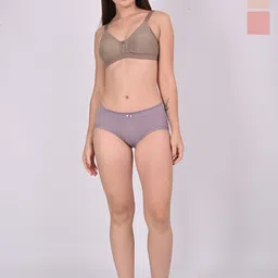 MYYNTI Pack Of 3 Mid Waist Hipster Briefs-picture-12
