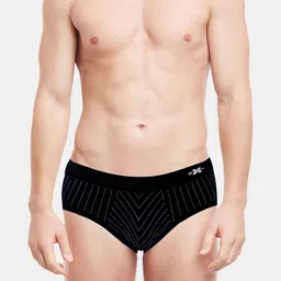 BODYX Men Striped Low-Rise Hipster Brief BX30B-NAVY-XL-picture-7