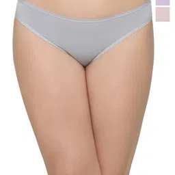 Wacoal Women Pack Of 3 Low Rise Bikini Briefs-image-50