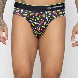 Bonjour Printed Bold Style Super Soft Briefs BJ10016-CMP02-picture-10