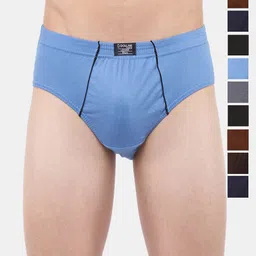 Dollar Pack Of 10 Assorted Pure Cotton Basic Briefs MLHBR-01-PO10-ASST-4