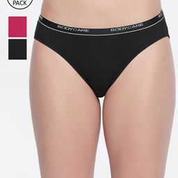 Bodycare Women Pack Of 3 Solid Bikini Briefs-image-58
