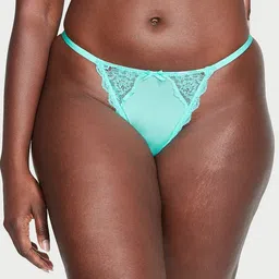 Victoria's Secret Lace-Trim V-String Panty 1121018385L9-image-73