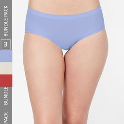NOIRA Women Pack Of 3 Assorted Seamless Hipster Briefs 910_RSBl_NO-image-63