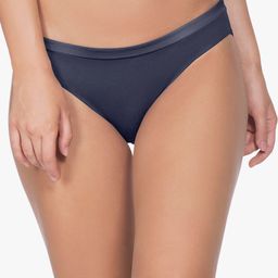 Amante Women Solid Low Rise Satin Edge Bikini Brief - PAN10109-picture-24
