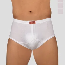 VIP Pack Of 4 Cotton Mid Rise Basic Briefs VP-MI-BF-GOLDW-10P-80-PO4-picture-23