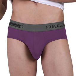 FREECULTR Men Violet Solid Basic Anti-Bacterial  Modal Brief FC-POP-B-TV-01-picture-32