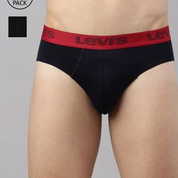 Levis Men Pack Of 2 Smartskin Technology Cotton Active Briefs with Tag Free Comfort #066-image-79