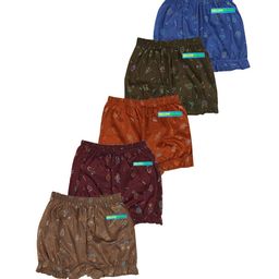 YELLOWDELIGHT Infants Girls Pack of 5 Printed Cotton Hipster Briefs-picture-51