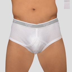 VIP Pack of 3 Pure Cotton Basic Briefs VP-MI-BF-SIGNR-10P-80-PO3-picture-28