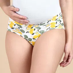 &CIRCUS Printed Anti Microbial Low-Rise Micro Modal Maternity Briefs-picture-27