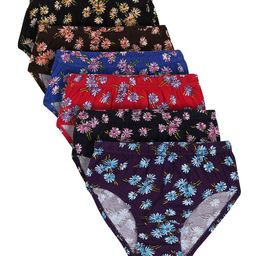 Bodycare Girls Pack Of 6 Assorted Cotton Basic Briefs-picture-20
