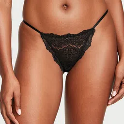 Victoria's Secret Seamless Low-Rise Lace String Bikini Briefs 1121584054A2-image-32