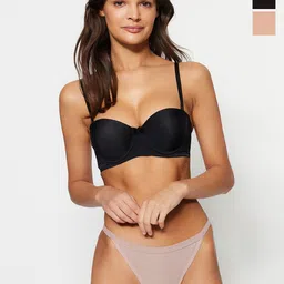 Trendyol Pack Of 3 Thongs Briefs-image-98