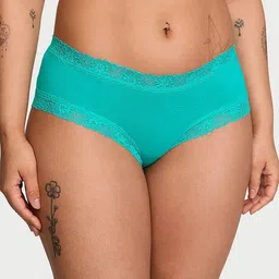 Victoria's Secret The Lacie Self Design Low-Rise Cheeky Basic Briefs-10