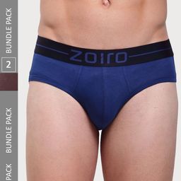 Zoiro Men Pack Of 2 Basic Briefs-54