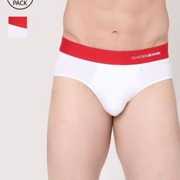 Underjeans by Spykar Men Pack of 2 Cotton Blend Brief-picture-21