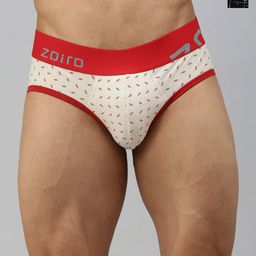Zoiro Pack Of 2 Printed Light Weight Basic Briefs-picture-27
