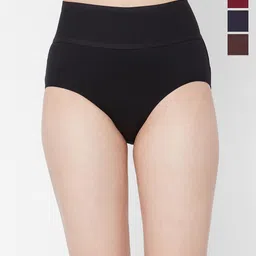 Juliet Pack Of 4 Cotton Tummy Tucker Hipster Briefs-picture-26