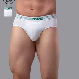 Underjeans by Spykar Men Pack of 2 Cotton Blend Brief-37