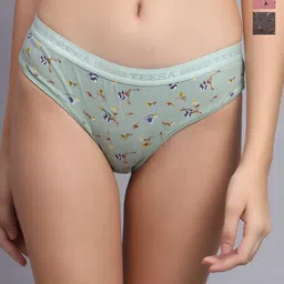 Nakshu Pack Of 3 Floral Printed Anti Bacterial Cotton Basic Briefs-picture-19
