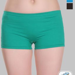 SELFCARE Pack Of 3 Mid Rise Pure Cotton Boyshort Briefs-image-29
