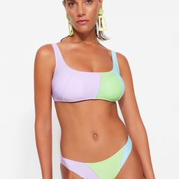Trendyol Colourblocked Mid-Rise Basic Brief-picture-52