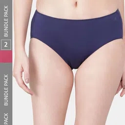 Jockey Pack Of 2 Assorted Seamless Anti Microbial Hipster Briefs 1802-0203-ASSTD-8