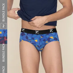 XYXX Men Pack Of 2 Printed Basic Briefs XYBRF2PCKN712-image-22