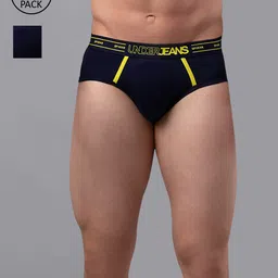 Underjeans by Spykar Men Pack of 2 Cotton Blend Brief-image-97