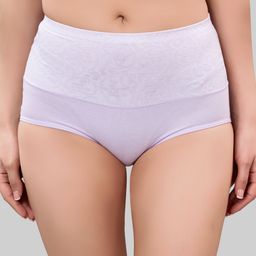 PLUMBURY Floral Self Design Tummy Shaper-18