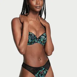 Victoria's Secret Body By Victoria Smooth & Lace Thong Briefs- 112059765M1S-image-90