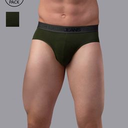 UnderJeans by Spykar Men Pack of 2 Cotton Blend Brief-13
