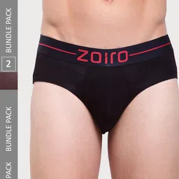 Zoiro Men Pack Of 2 Basic Briefs-picture-7