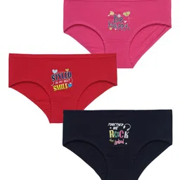 Bodycare Kids Pack Of 6 Assorted Cotton Hipster Briefs-picture-27