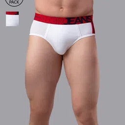 Underjeans by Spykar Men Pack of 2 Cotton Blend Brief-picture-17