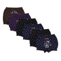 Bodycare Kids Boys Pack Of 6 Assorted Printed Basic Briefs-image-16