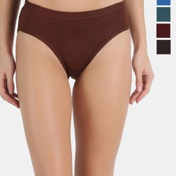 Dollar Pack Of 5 Assorted Anti Bacterial Pure Cotton Hipster Briefs-picture-16