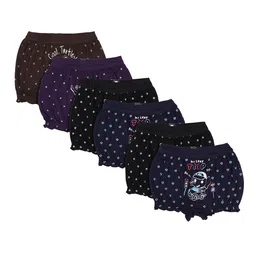 Bodycare Kids Pack Of 6 Assorted Printed Basic Briefs-image-13